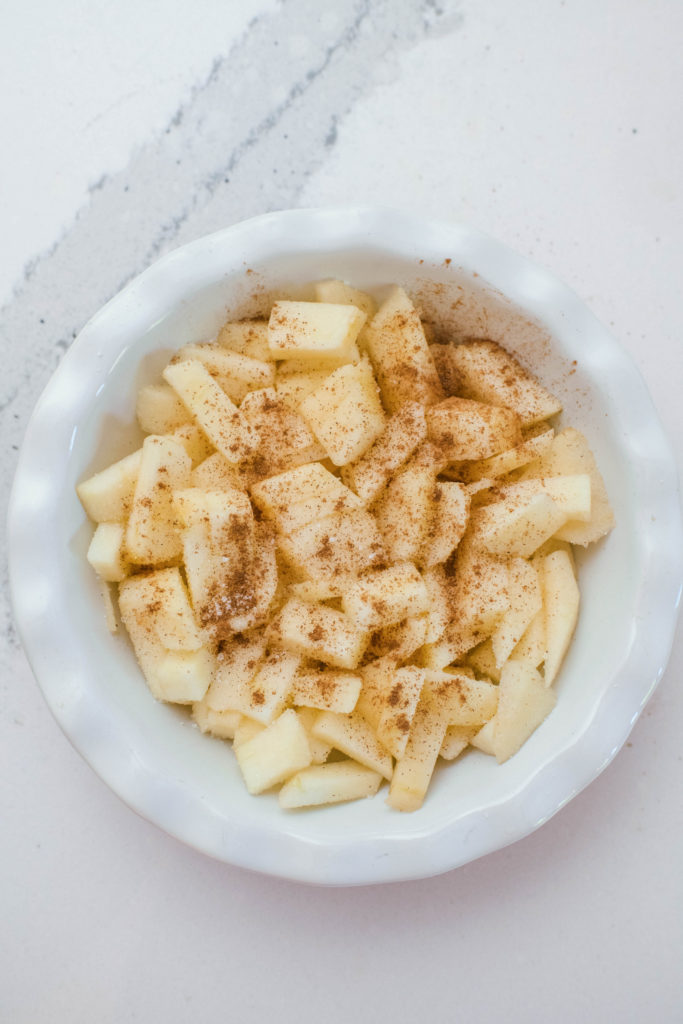 easy dairy free apple crisp