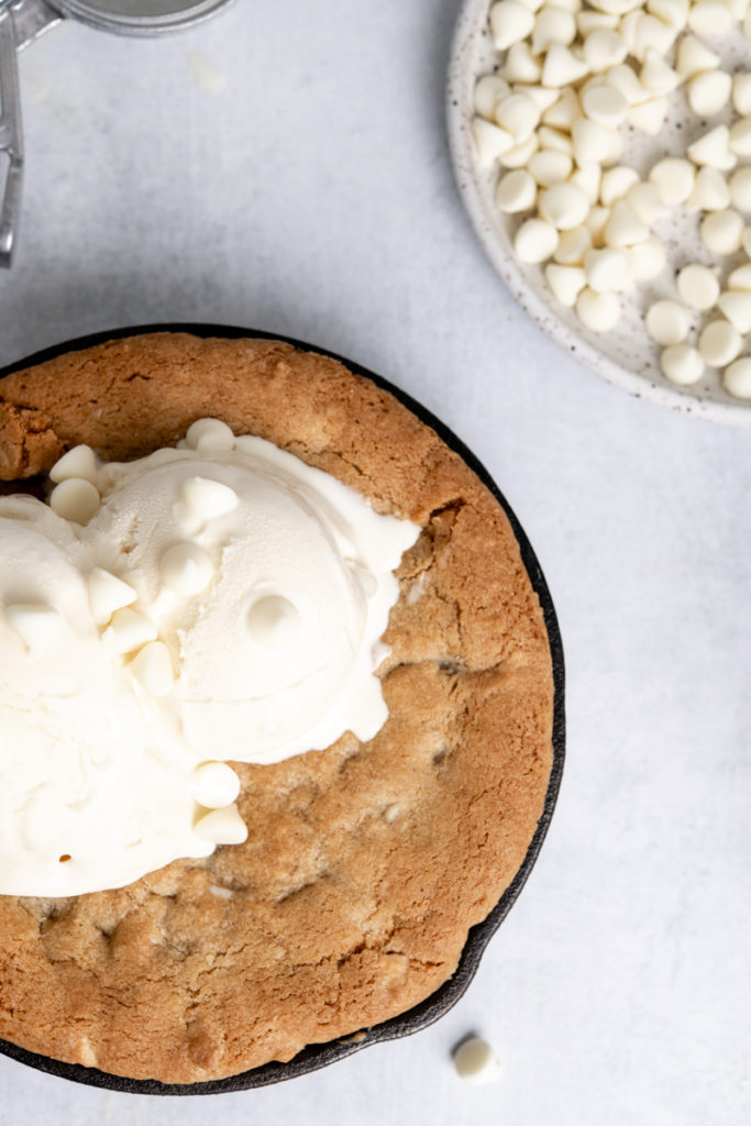 easy skillet cookie instructions