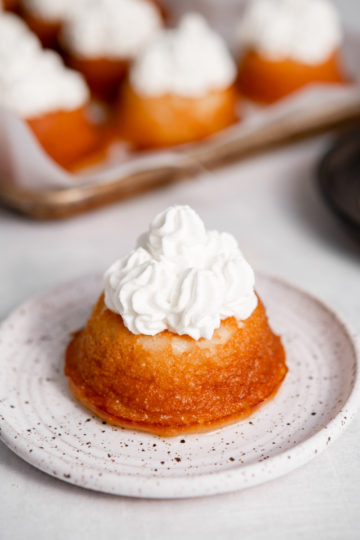 rum baba yeast rum cake